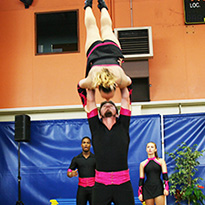 D&eacute;monstration de rock acrobatique